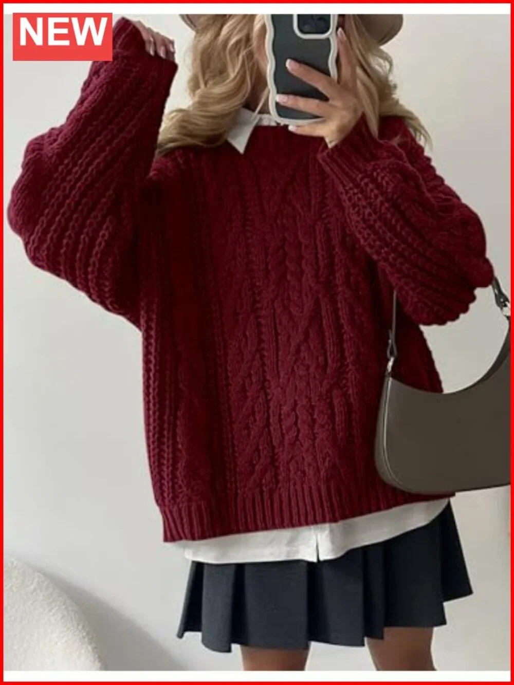 N/A cozy oversized
